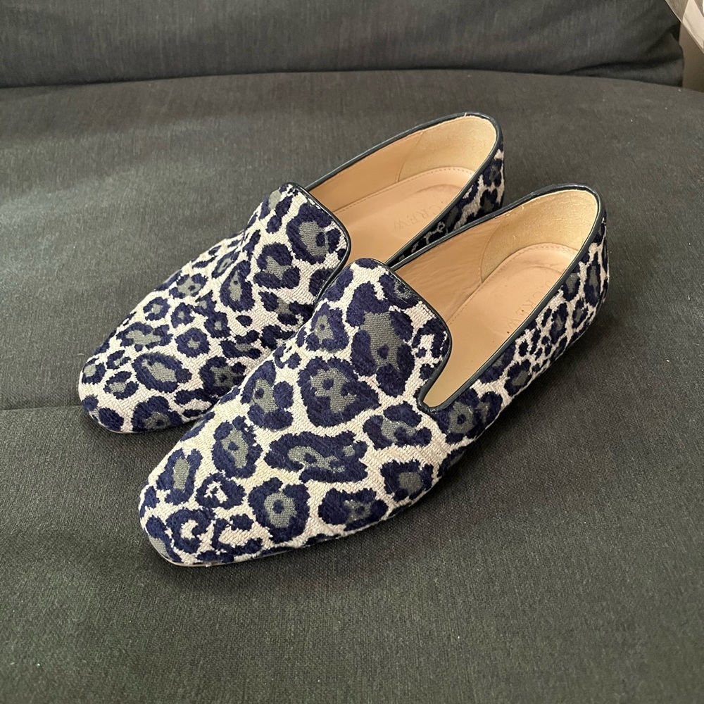 Women’s J.Crew Leopard Print Flats Size 7.5